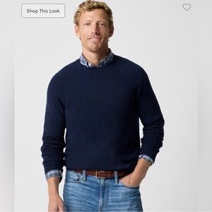 J. Crew Lambswool Sweaters- Lot of 2 - Blue and Gray